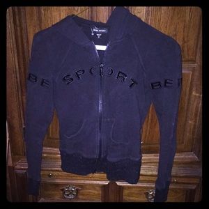 Bebe Sport Black Zip-Up XS & free black pants XS